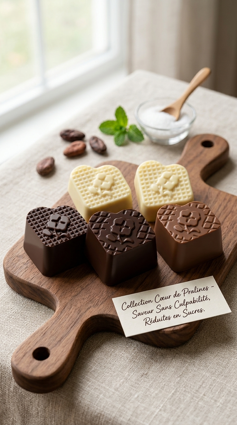 Le plaisir du chocolat, tout en légèreté